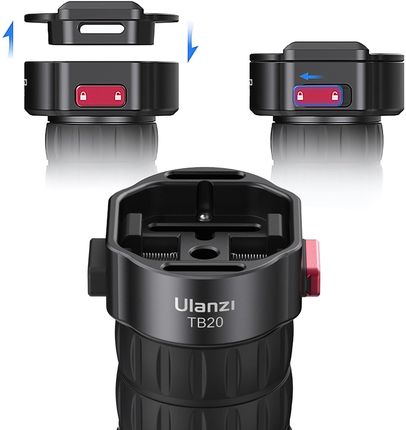 Przedłużenie z systemem CLAW-Quick ULANZI TB20 do gimbali serii DJI RS - zdjęcie 5