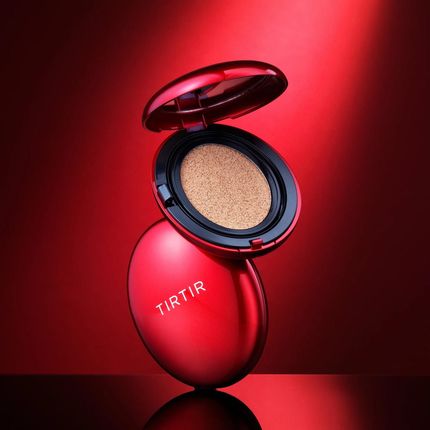 TIRTIR - Mask Fit Red Cushion - Długotrwały Podkład do Twarzy w Poduszce - 27C Cool Beige - 18g - zdjęcie 3