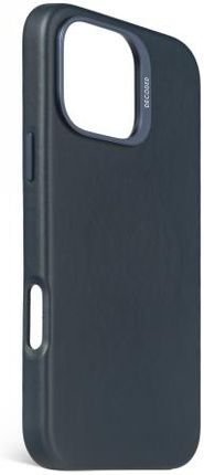 Decoded Leather Backcover - skórzana obudowa ochronna do iPhone 16 Pro Max kompatybilna z MagSafe (navy) (D25IPO16PMBC1NY) - zdjęcie 3