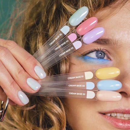 Nailsoftheday Cream Base 04 Różowa Baza Do Wrażliwych Paznokci 10ml - zdjęcie 2