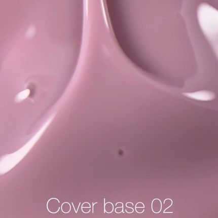Nailsoftheday Cover Base New 02 Półprzezroczysta Różowa Nude Baza Hybrydowa 30ml - zdjęcie 3