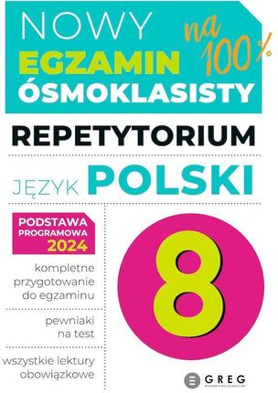 Egzamin Ósmoklasisty Język Polski 2025 Repetytorium Wszystkie Lektury Greg - zdjęcie 2
