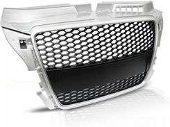 Zdjęcie Jom Grill Atrapa Audi A3 8P 08-12 Rs-Type Silver Black Grau41_8681255726 - Strzelce Opolskie