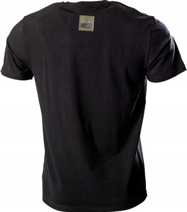 Nash Koszulka Wędkarska Z Logo Make It Happen T Shirt Box Logo Black R. M - zdjęcie 2