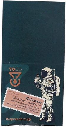 Yoco Coffee Drip Bagi Colombia Grapefruit Vermouth 15X12g - zdjęcie 2