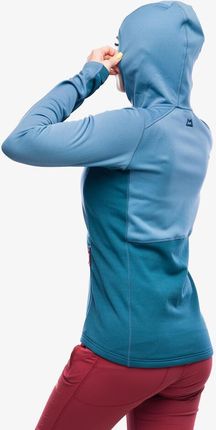 Mountain Equipment Durian Damska kurtka z kapturem, gwiazda/majolika (XL) - zdjęcie 3