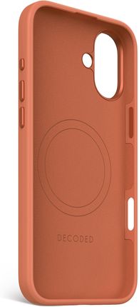 Decoded Silicone Case Magsafe Pomarańczowy - etui iPhone 16 Plus - zdjęcie 4