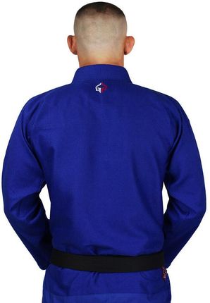 Kimono Do Brazylijskiego Jiu Jitsu Ground Game Wizard Niebieskie - zdjęcie 4