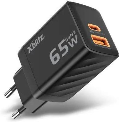 Xblitz Xc2 Usb A C Pd 65W Gan3 Czarny - zdjęcie 2