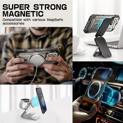 Supcase Etui Ub Xt Mag Magsafe Do Iphone 16 Pro Tigrey - zdjęcie 2
