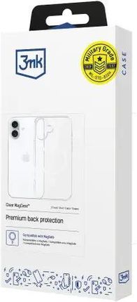 3Mk Clear Magcase Do Iphone 16 Przezroczysty - zdjęcie 2