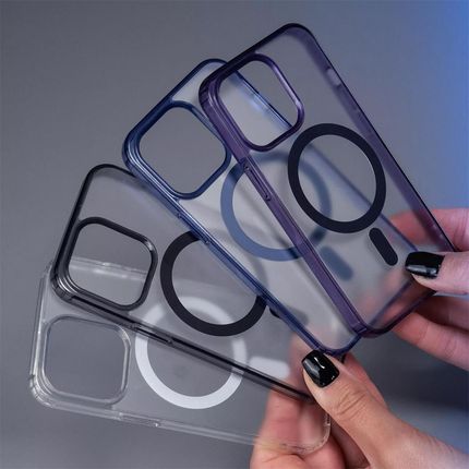 3Mk Etui Frosty Magcase Do Iphone 16 Plus Black Matte - zdjęcie 2