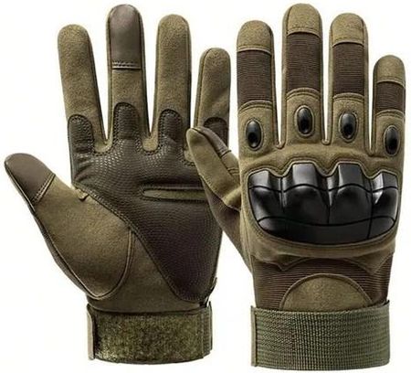 Extralink Military Rękawice taktyczne dotykowe XL Zielony MIL-681 EX37230 - zdjęcie 5