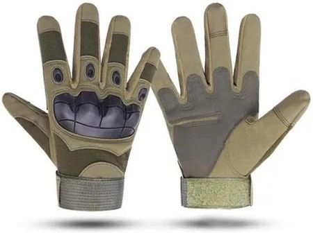 Extralink Military Rękawice taktyczne dotykowe XL Zielony MIL-681 EX37230 - zdjęcie 3