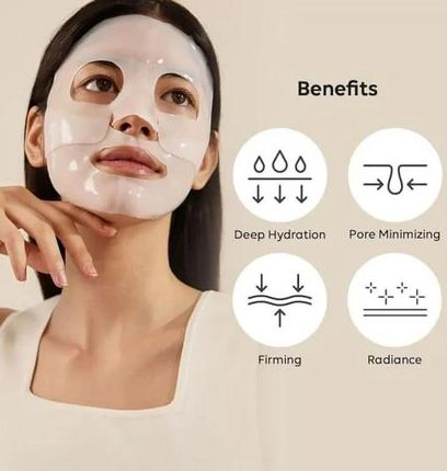 BIODANCE Bio-Collagen Real Deep Mask, 34g - kolagenowa maska do twarzy - zdjęcie 2