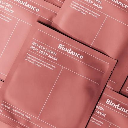 BIODANCE Bio-Collagen Real Deep Mask, 34g - kolagenowa maska do twarzy - zdjęcie 6