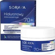 Zdjęcie Krem Soraya Hialuronowy Mikrozastrzyk Silnie Naprawczy Do Twarzy 70+ 50Ml - Radków