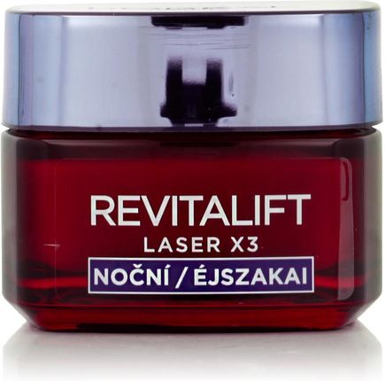 Krem L'Oréal Paris Excellence Odmładzający Na Noc Revitalift Laser X3 Night 50Ml - zdjęcie 2