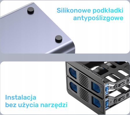 Kieszeń na dyski Unitek SATA 2,5