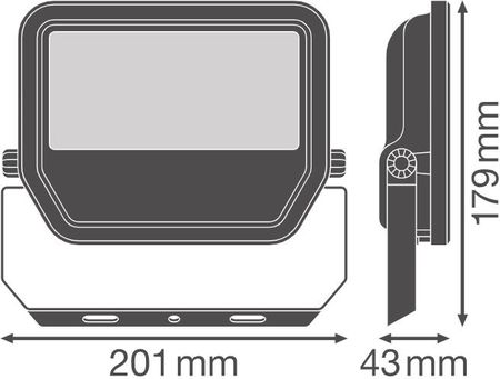 Ledvance Floodlight Pfm Led G4 27W/41W 133M/W 3000K Czarny By Osram 4099854305924 - zdjęcie 3