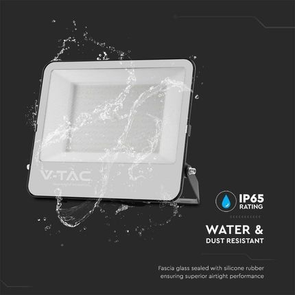 V-Tac Projektor Led 100W 11480Lm 4000K Dioda Samsung 115Lm/W Ip65 Czarny Sku23218 - zdjęcie 2