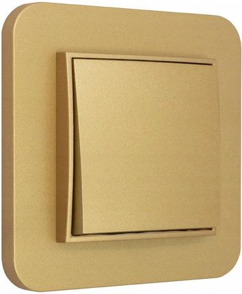 Karlik Elektrotechnik Włącznik Pojedyńczy Mini Złoty 52960191 - zdjęcie 6