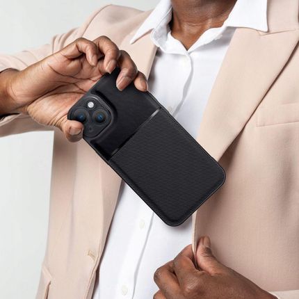 Etui Noble Do Iphone 16 Czarny - zdjęcie 4