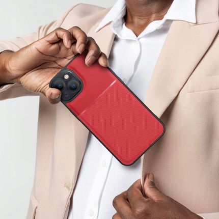 Etui Noble Do Iphone 16 Plus Czerwony - zdjęcie 2