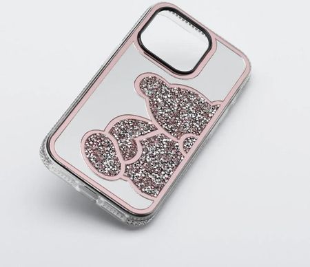 Etui Nakładka Brokat Wzór Miś Pokrowiec Futerał Case Do Apple Iphone 11 - zdjęcie 3