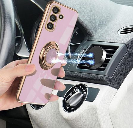 Etui Do Samsung A35 5G Silicone Back Cover Glamour Love Ring - zdjęcie 3