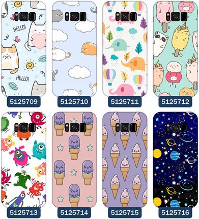 Etui Do Samsung Galaxy S8 Dla Dziecka Lew Kotek Kaczka Kurczak - zdjęcie 3