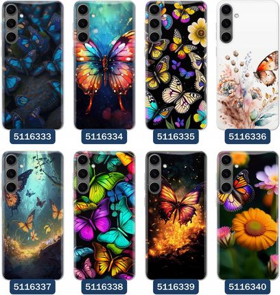 Etui Do Samsung Galaxy A25 5G Motyle Kolorowe Motylki Butterfly - zdjęcie 2
