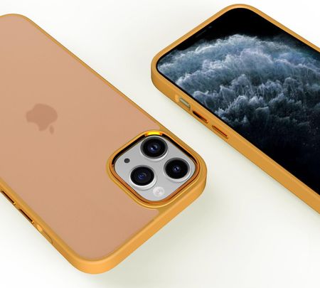 Etui Matowe Z Ramką Na Aparat Do Iphone 11 Pro Max - zdjęcie 3