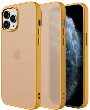 Etui Matowe Z Ramką Na Aparat Do Iphone 11 Pro Max - zdjęcie 2