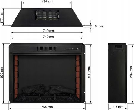 Artiflame Wkład Led (AF28S) - zdjęcie 4