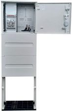 Zdjęcie El-Big Rozdzielnica Licznikowa Złącze Pomiarowe Na Fundamencie + Listwa Zaciskowa Zp40X40-1P3F-0_Lz-Rb_0-F - Bieruń