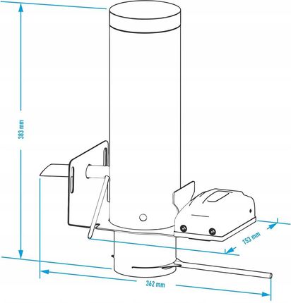 Browin Generator Dymu Dragon Jet 2 Z Popielnikiem I Pompką - zdjęcie 3