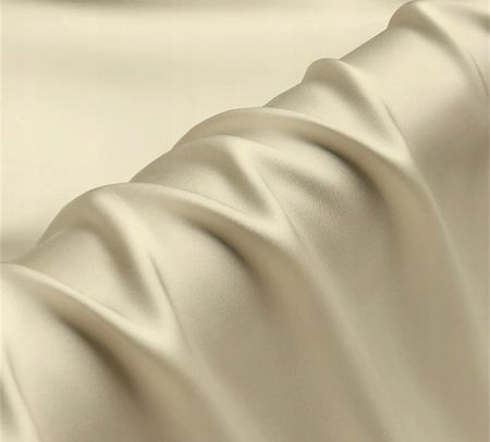 JEDWABNA GUMKA DO WŁOSÓW SCRUNCHIE 100% JEDWAB MORWOWY 22 mm BEŻOWY r. L - zdjęcie 2