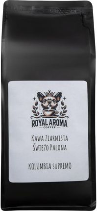 Royal Aroma Coffee Ziarnista 500g Kolumbia Supremo 100% Arabica Świeżo Palona - zdjęcie 3