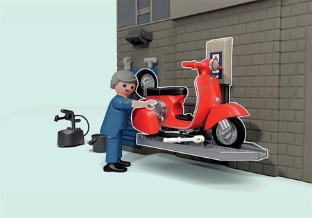 Playmobil 71620 Vespa Garaż Vespy Z Lat 60-Tych - zdjęcie 2