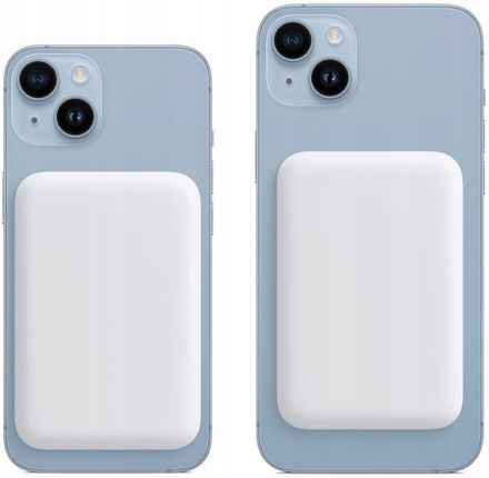 Powerbank magnetyczny Ecobox Powerbank Magsafe 5000 mAh biały - zdjęcie 4