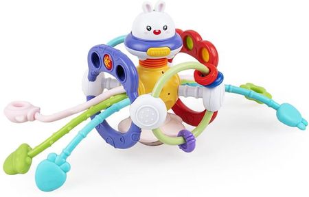 Dumel Tuli Fun Króliczek Kolorowe Linki Zabawka Sensoryczna 12m+ - zdjęcie 3