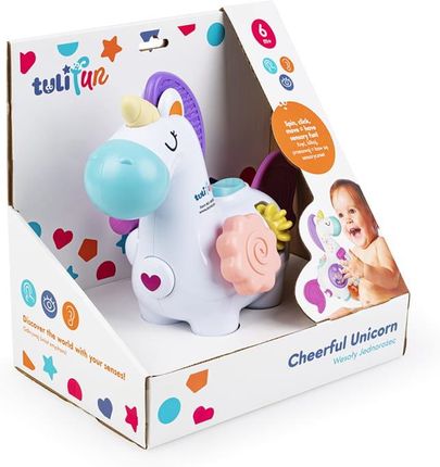 Dumel Tuli Fun Wesoły Jednorożec Zabawka Sensoryczna 6m+ - zdjęcie 3