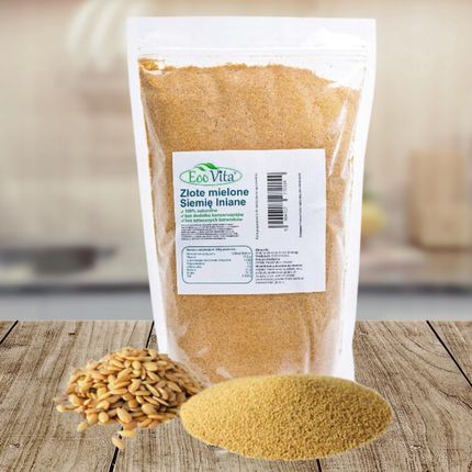 SIEMIE LNIANE MIELONE Odtłuszczone 1kg Naturalne Bez Barwników Zdrowe - zdjęcie 4