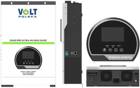 Volt Inwerter Solarny Sinuspro Ultra-Hv 6000 3000/6000W Mppt 52915 - zdjęcie 2