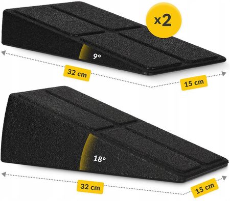 4FIZJO Kliny Do Rozciągania Platforma Slant Board - zdjęcie 6