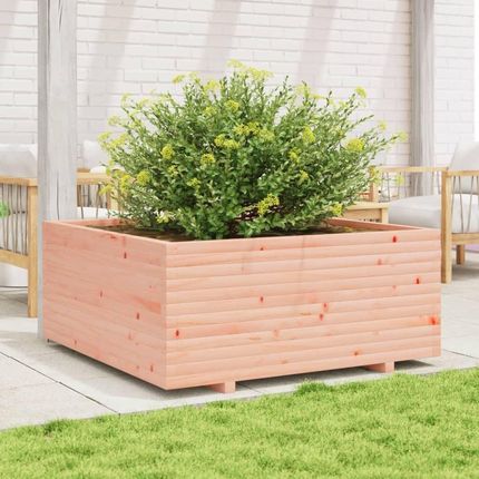 Dkd Home Decor Donica 110X110X49,5cm Z Litego Drewna Daglezji Zielonej - zdjęcie 2