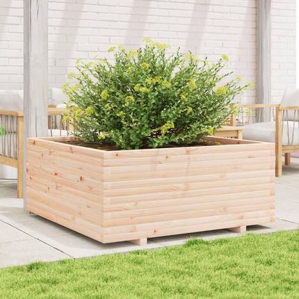 Dkd Home Decor Donica 110X110X49,5cm Z Litego Drewna Sosnowa Go - zdjęcie 2