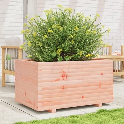 Dkd Home Decor Donica 90X60X49,5cm Z Litego Drewna Daglezji Zielonej - zdjęcie 2