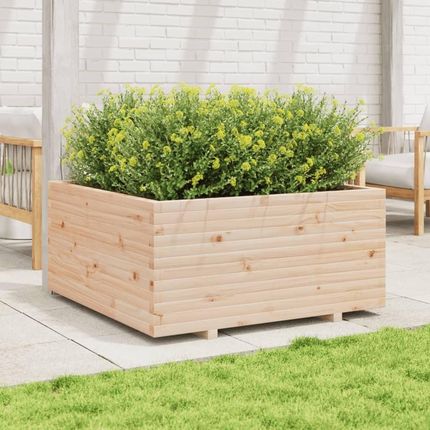 Dkd Home Decor Donica 100X100X49,5cm Z Litego Drewna Sosnowa Go - zdjęcie 2
